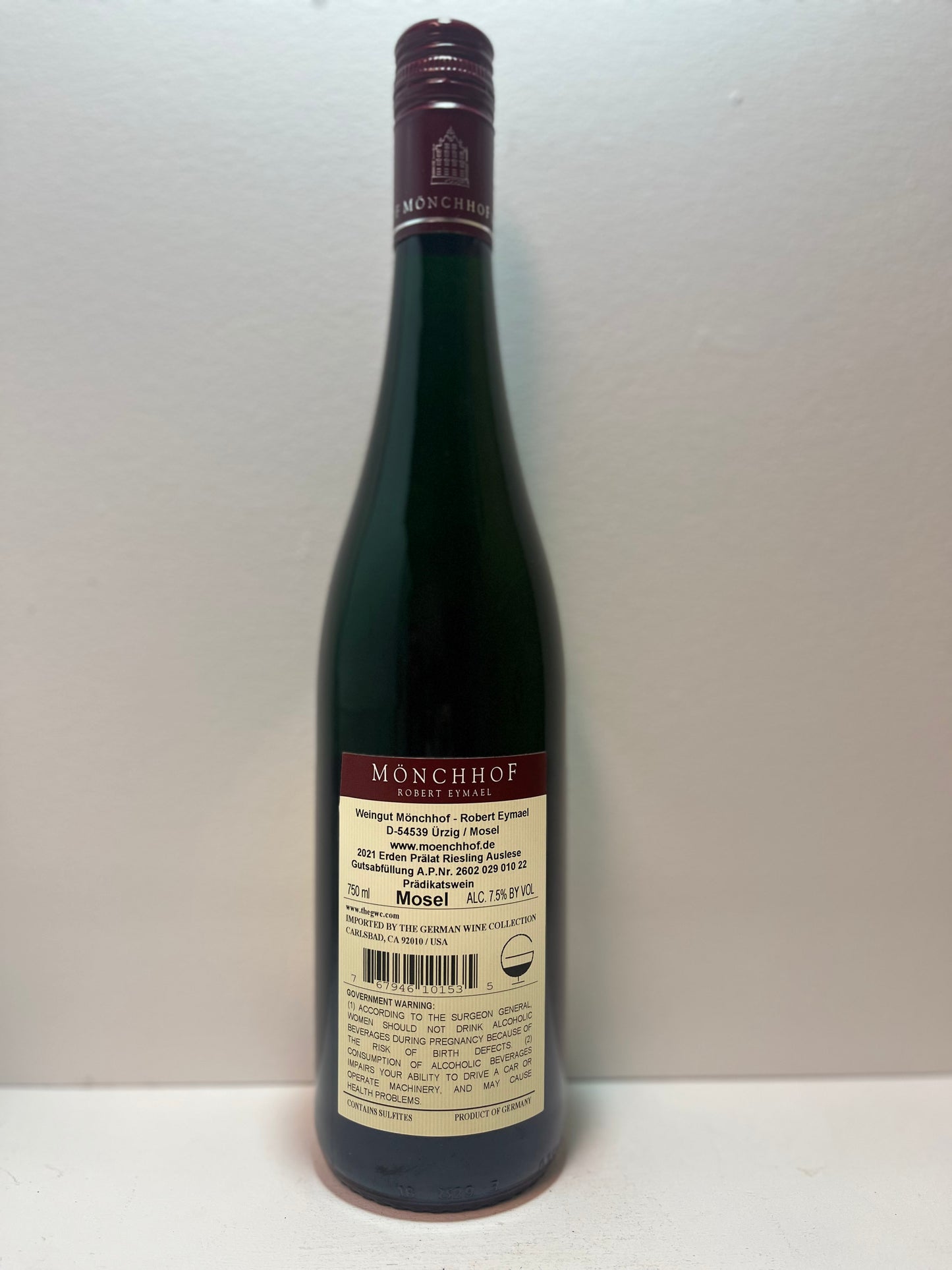 Monchhof, Riesling, Auslese, Erdener Pralat, Mosel, Germany 2021