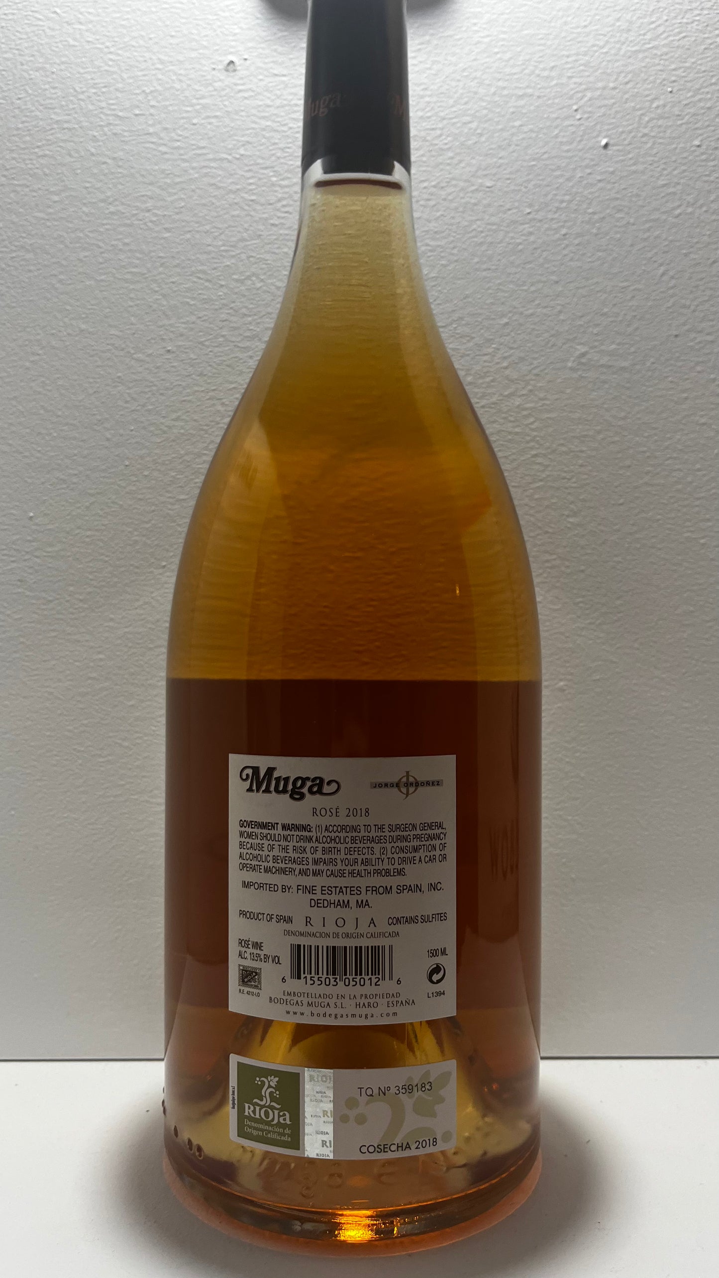 Muga, Rose of Tempranillo, Rioja, Spain 2018 (Magnum)