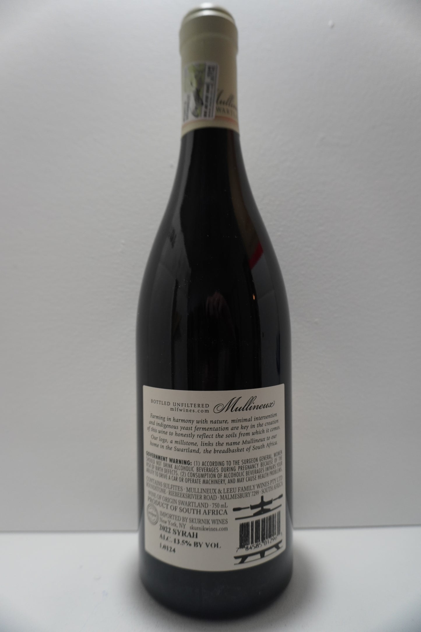 Mullineux, Syrah, Swartland, South Africa 2022