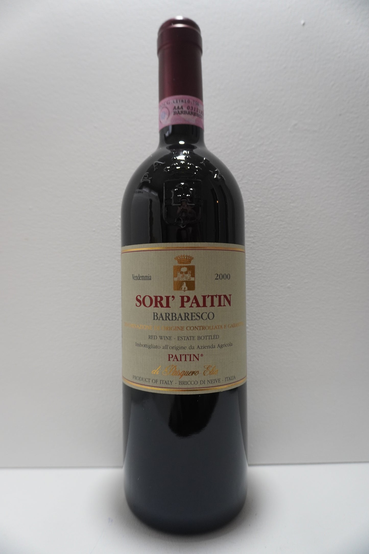 Paitin, Nebbiolo, Sori Paitin, Barbaresco, Piedmont, Italy 2000