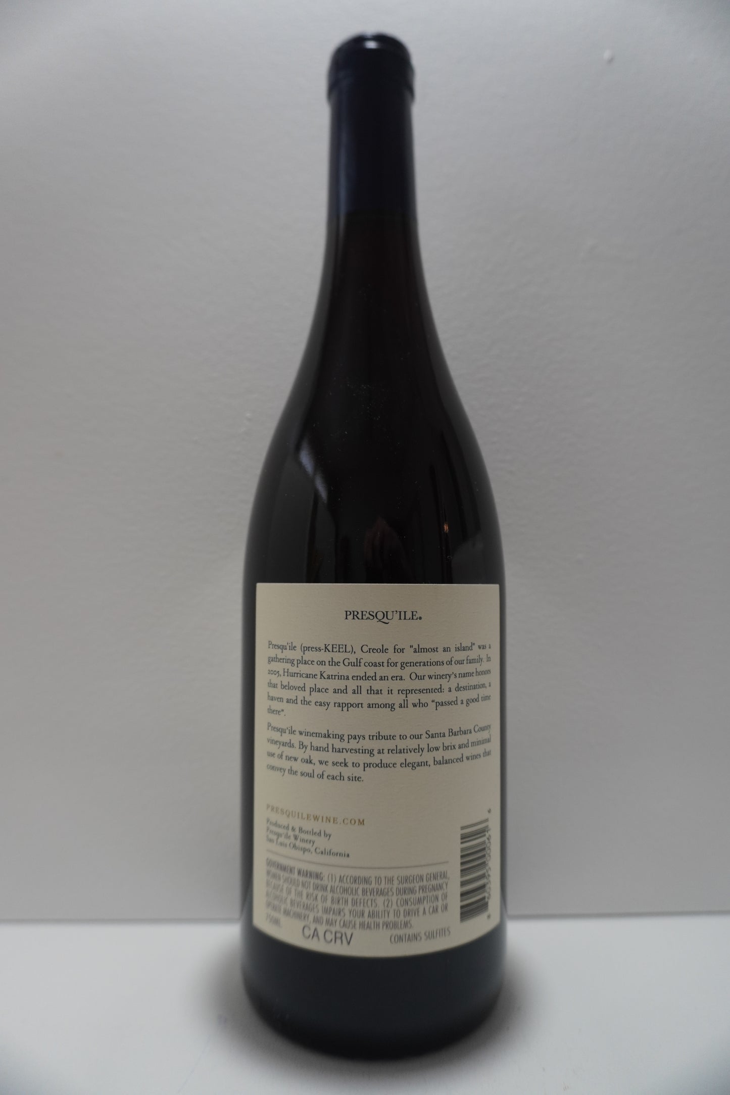 Presqu'ile, Pinot Noir, California 2023