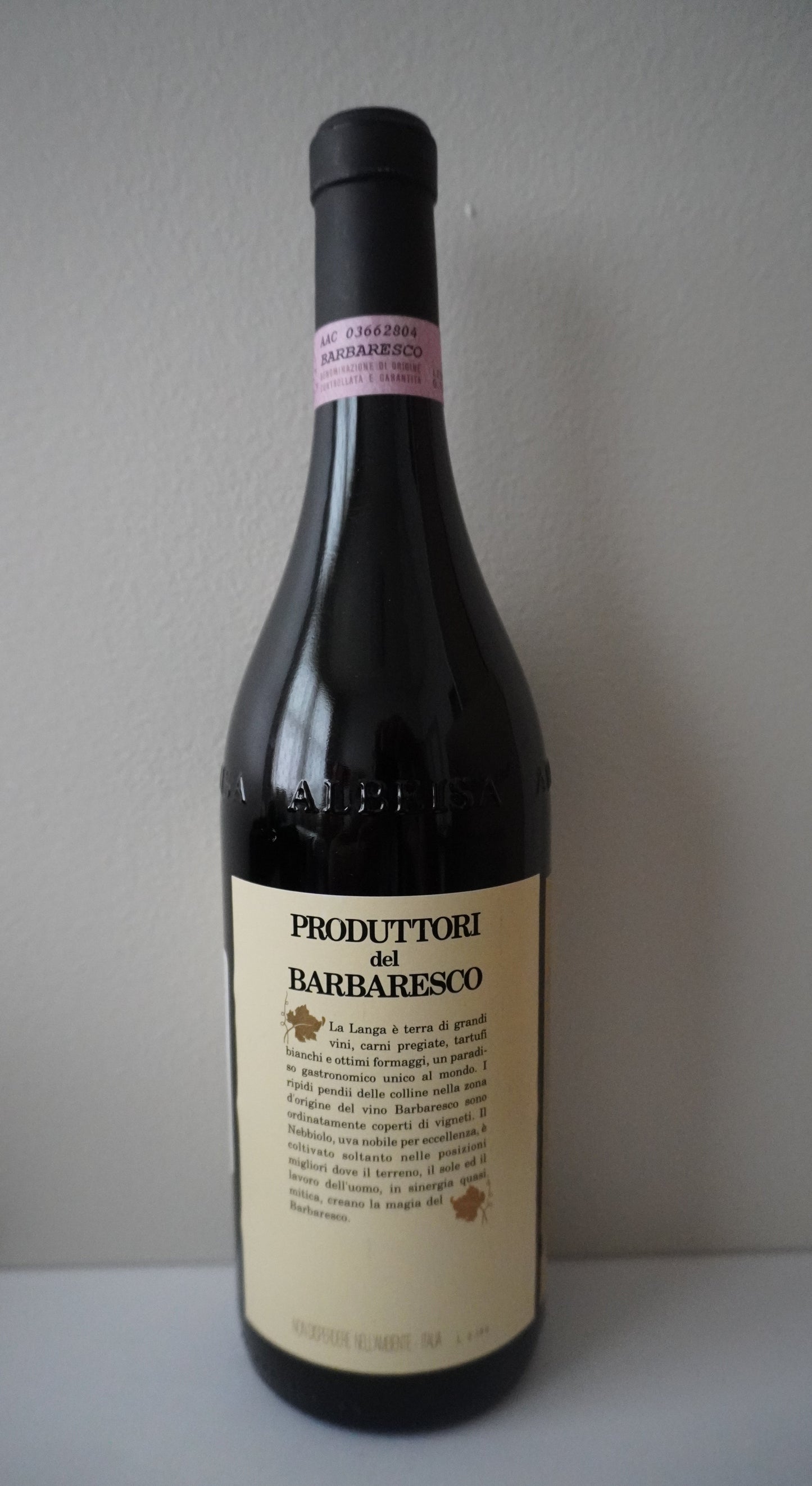 Produttori del Barbaresco, Nebbiolo, Barbaresco, Piedmont, Italy 1999