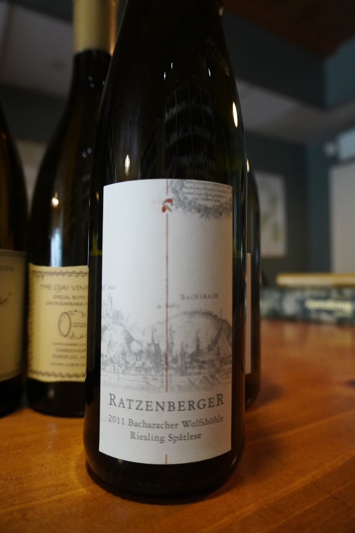 Ratzenberger, Riesling, Spatlese, Bacharacher Wolfshohle, Mittelrhein, Germany 2011