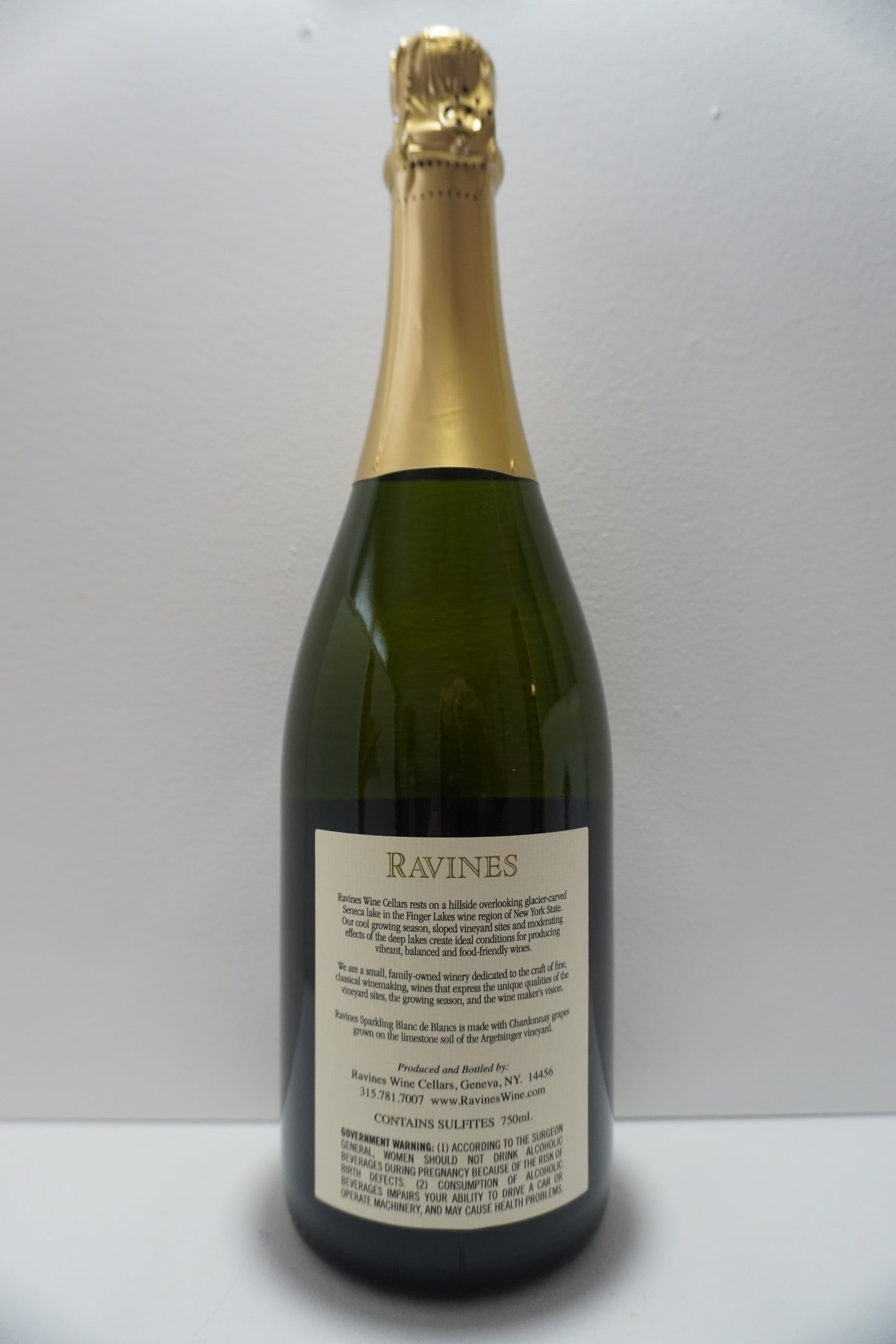 Ravines, Blanc de Blancs, Finger Lakes 2018