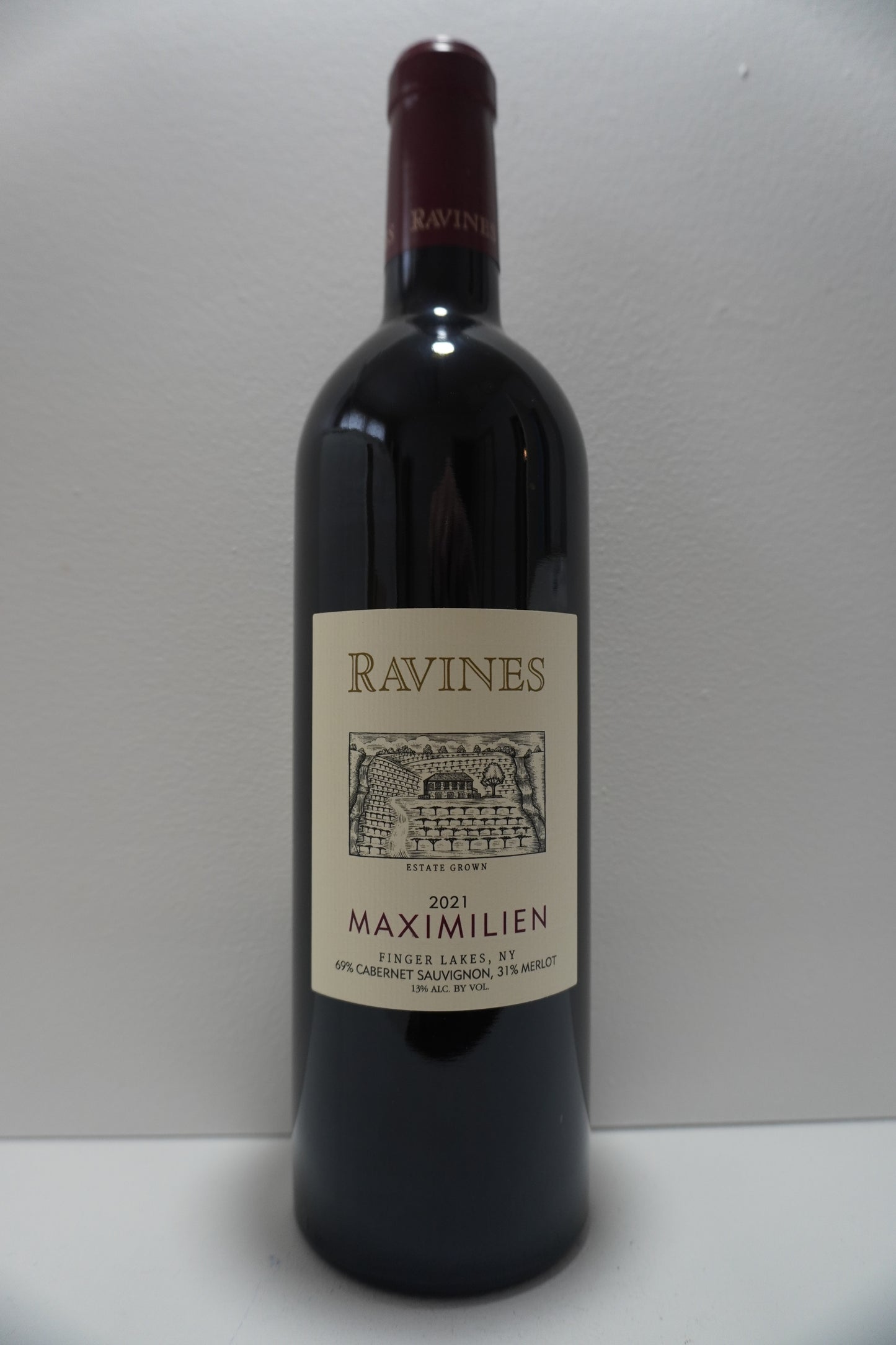 Ravines, Cabernet Sauvignon, "Maximilien," Finger Lakes 2021