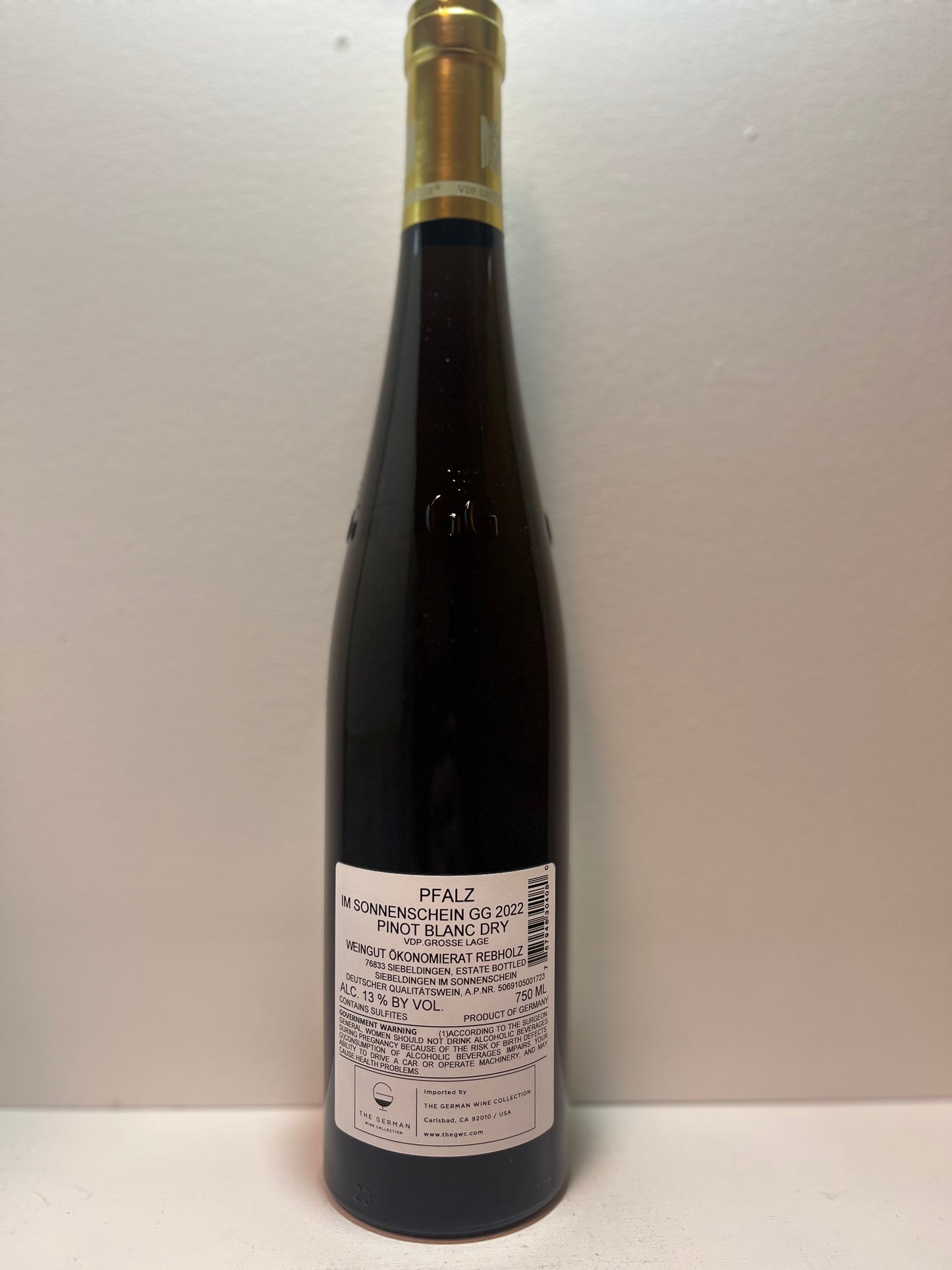 Rebholz, Pinot Blanc, Im Sonnensheim, GG, Pfalz, Germany 2022