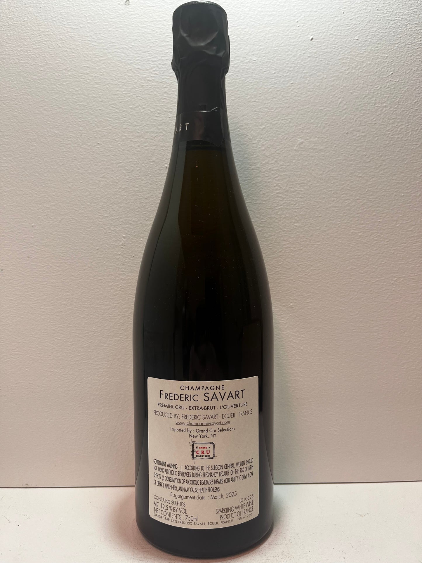 Savart, Extra Brut, "L'Ouverture," Premier Cru, Champagne, France NV