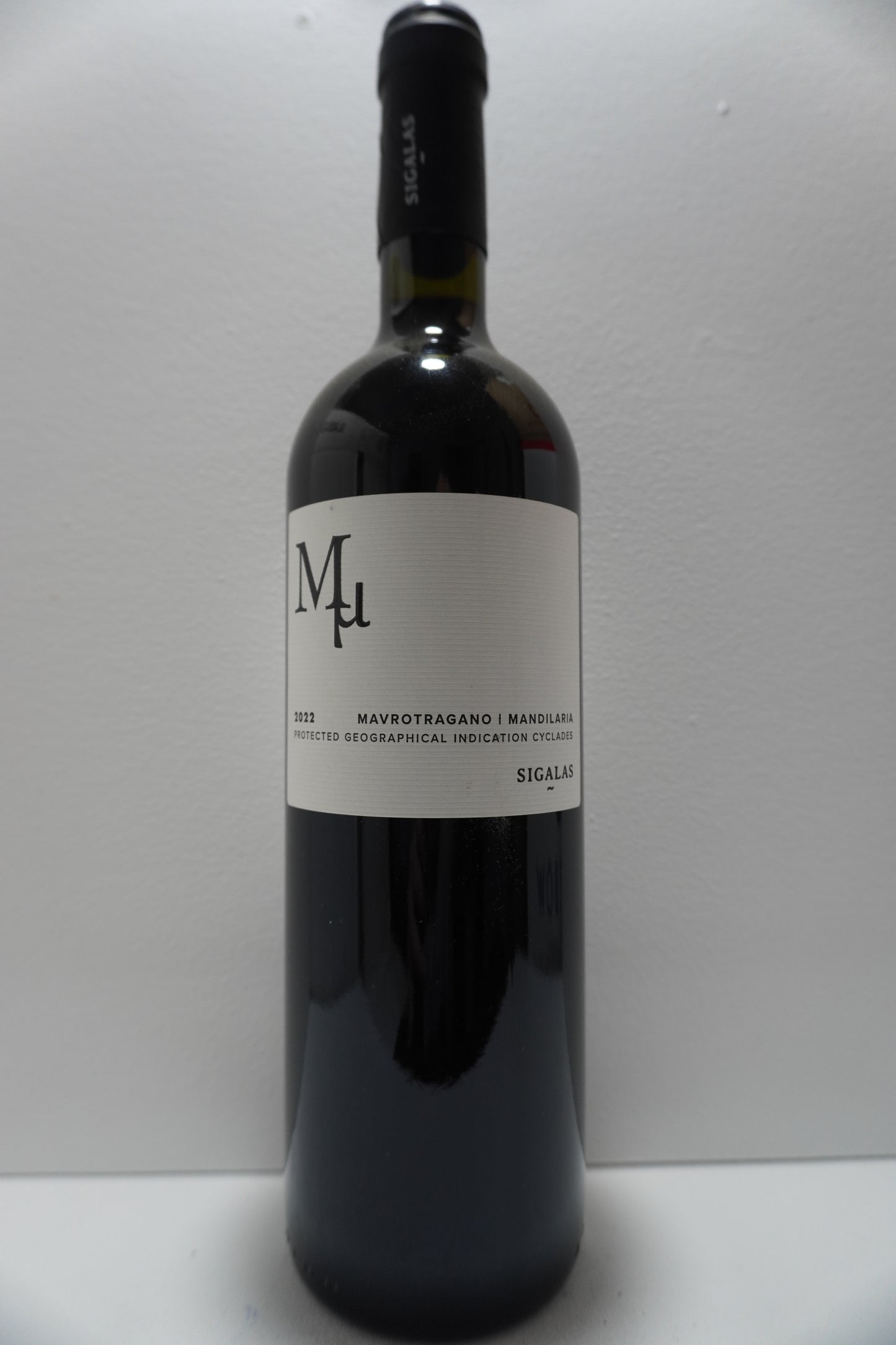 Sigalas, Mavrotragano/ Mandilaria,"MM," Cyclades, Greece 2022