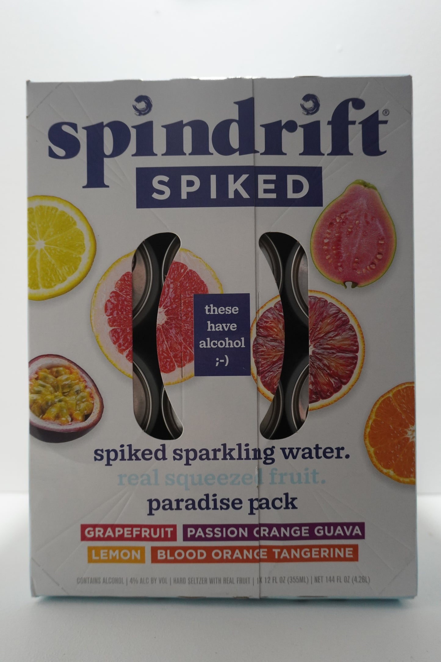 Spindrift Paradise Variety Pack (355 ml 12-Pack)