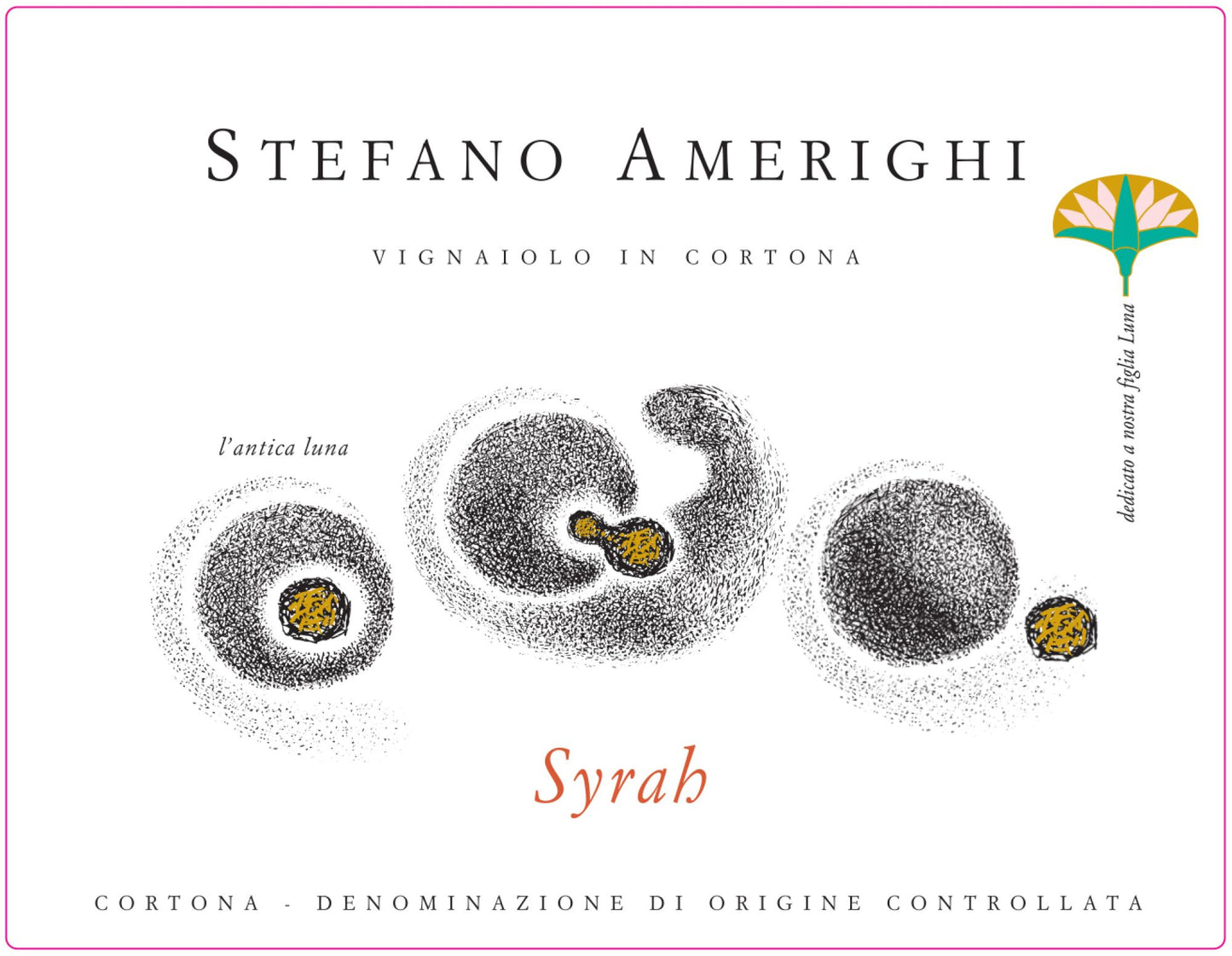 Stefano Amerighi, Syrah, "Cortona," Tuscany, Italy 2022