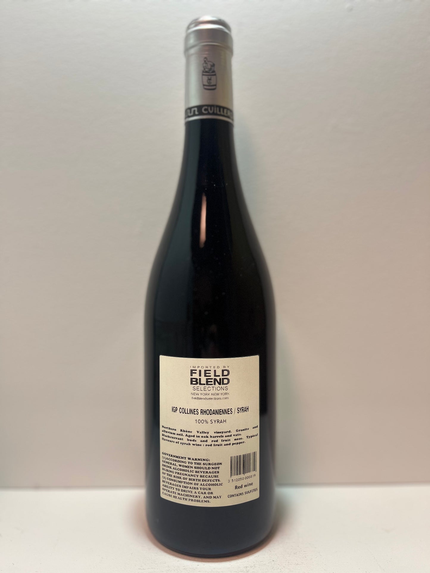 Yves Cuilleron, Syrah, 'Les Vignes d'a Cote," Collines Rhodaniennes, Rhone, France 2023