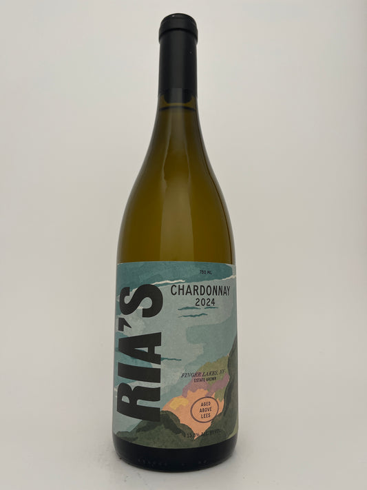Ria's Wines, Chardonnay, Seneca Lake, Finger Lakes, New York 2024