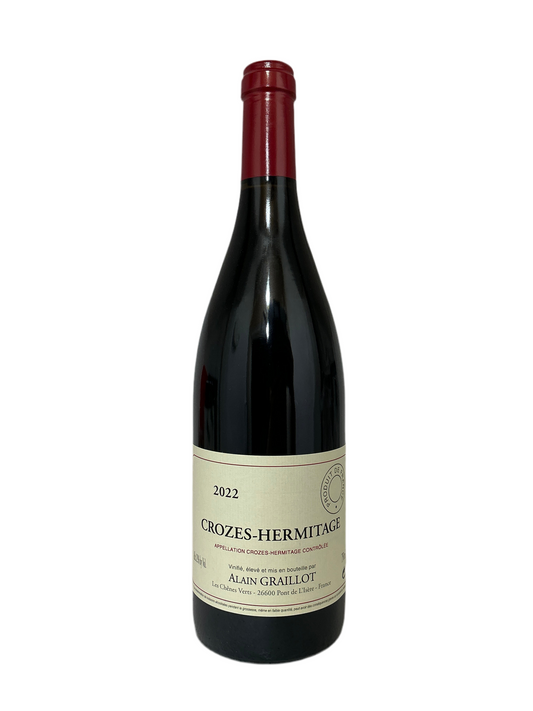 Alain Graillot, Syrah, Crozes-Hermitage, Rhone, France 2022