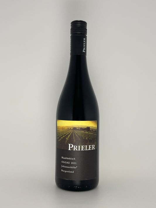 Prieler, Blaufrankisch, "Johanneshohe," Oggau, Burgenland, Austria 2021