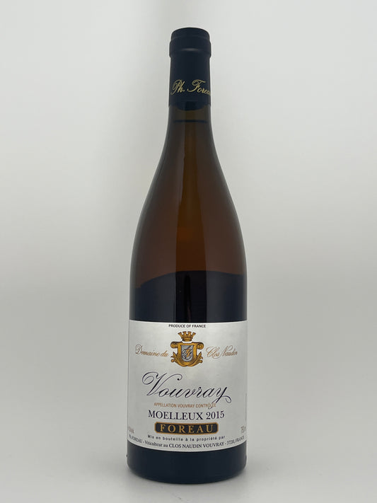 Foreau, Chenin Blanc, Moelleux, Vouvray, Loire, France 2015