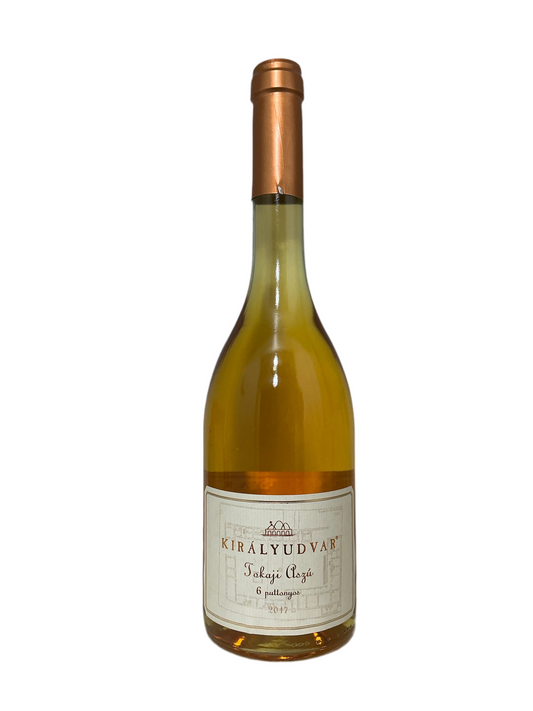 Kiralyudvar, Furmint, 6 Puttonyos Tokaji Aszu, Tokaj, Hungary 2017 (500 ml)