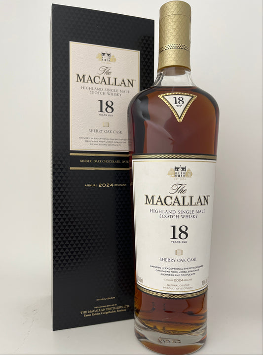 Macallan Sherry Oak 18 Year