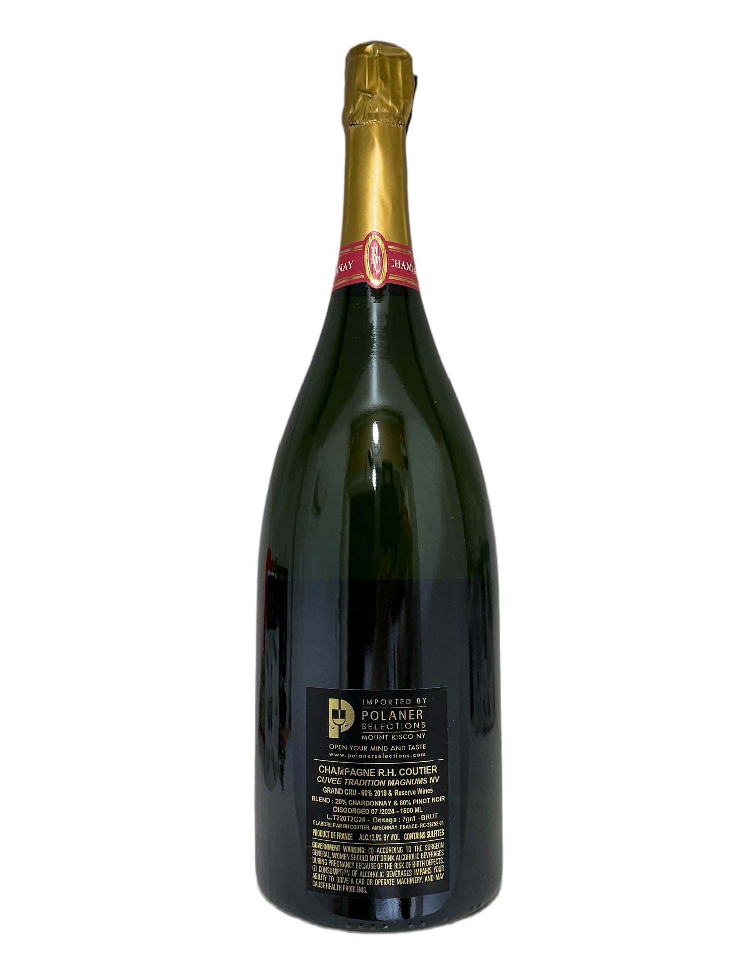 Coutier, Brut, "Cuvee Tradition," Ambonnay- Grand Cru, Champagne, France NV (Magnum)