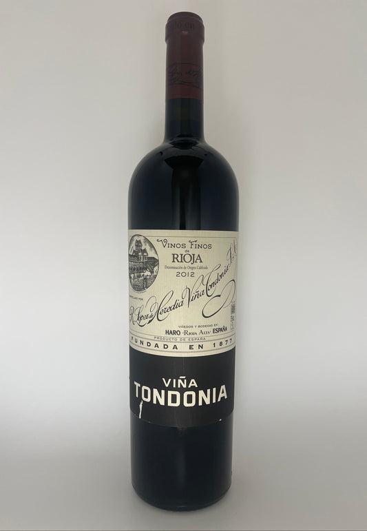 Lopez de Heredia, Tempranillo, Reserva, "Vina Tondonia," Rioja, Spain 2012 (Magnum)