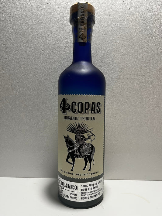 4 Copas Tequila Blanco