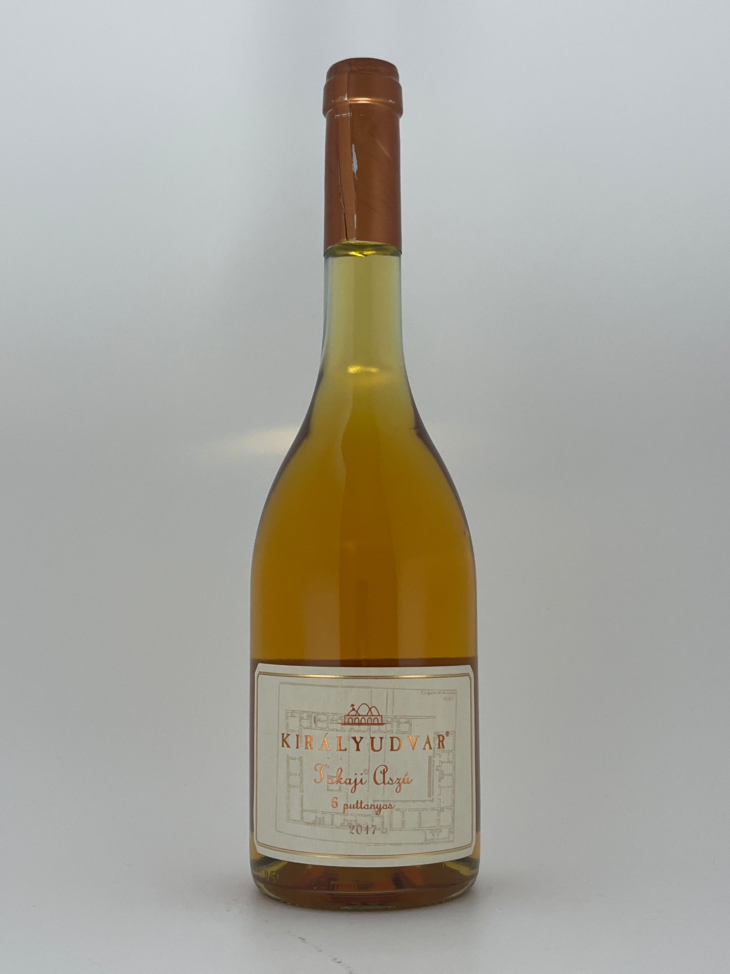Kiralyudvar, Furmint, 6 Puttonyos Tokaji Aszu, Tokaj, Hungary 2017 (500 ml)