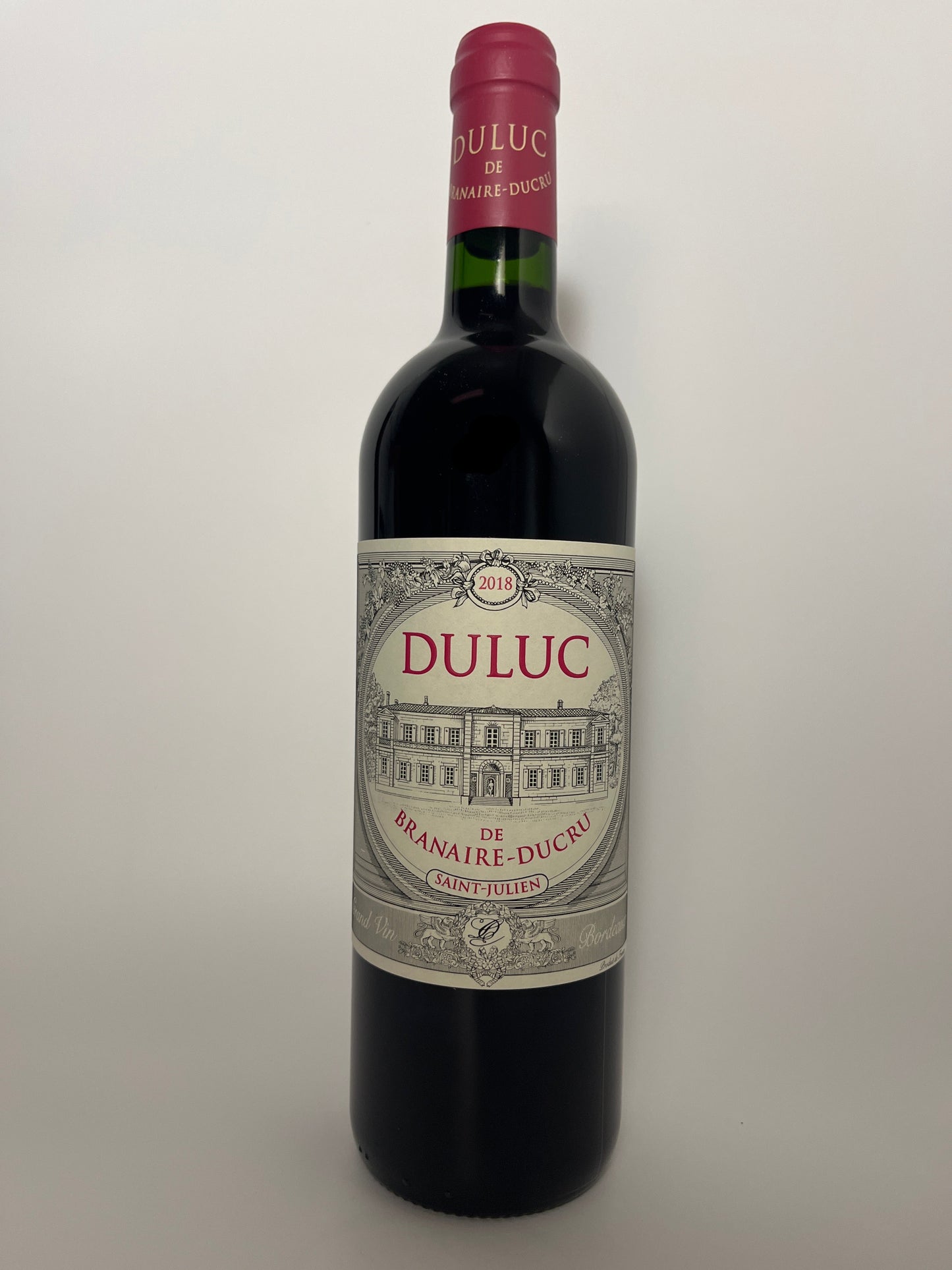 Duluc de Branaire-Ducru, Cabernet Sauvignon, Saint-Julien, Bordeaux, France 2018