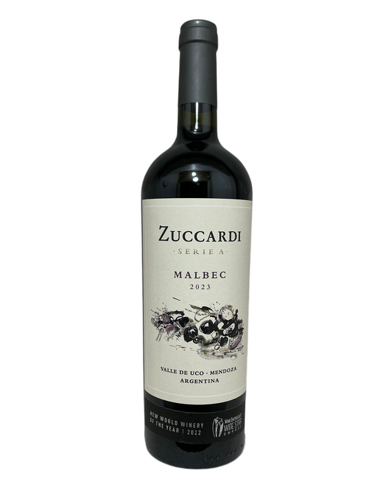 Zuccardi, Malbec, "Serie A," Uco Valley, Mendoza, Argentina 2023