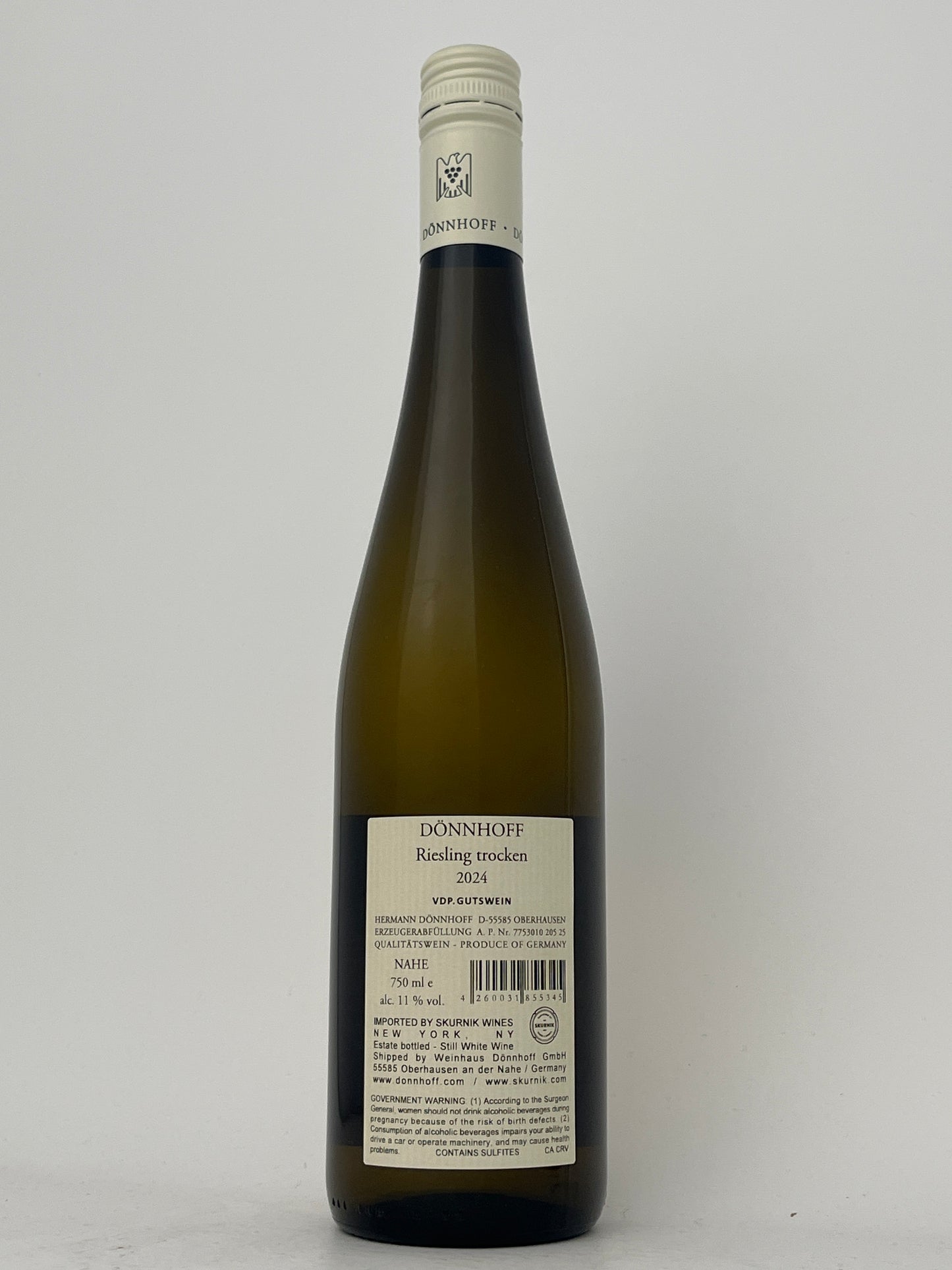 Donnhoff, Riesling, Trocken, Nahe, Germany 2024