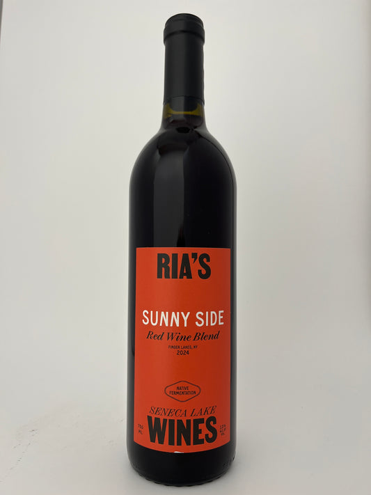 Ria's Wines, Merlot, "Sunny Side," Seneca Lake, Finger Lakes, New York 2024