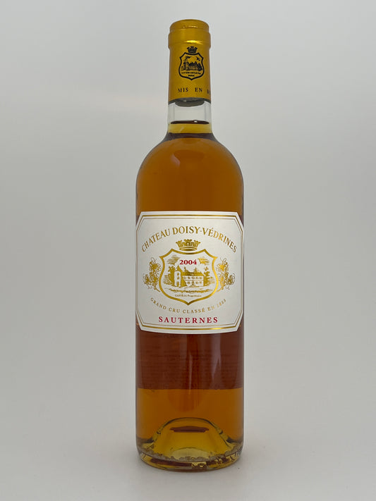 Chateau Doisy-Vedrines, Semillon, Sauternes, Bordeaux, France 2004