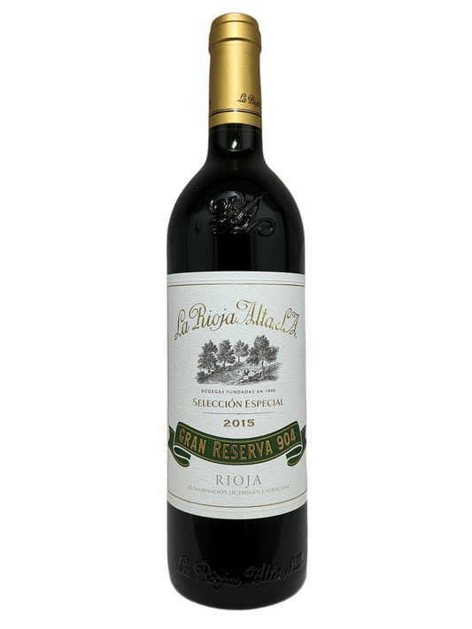 La Rioja Alta, Tempranillo, Gran Reserva, "Seleccion Especial 904," Rioja, Spain 2015