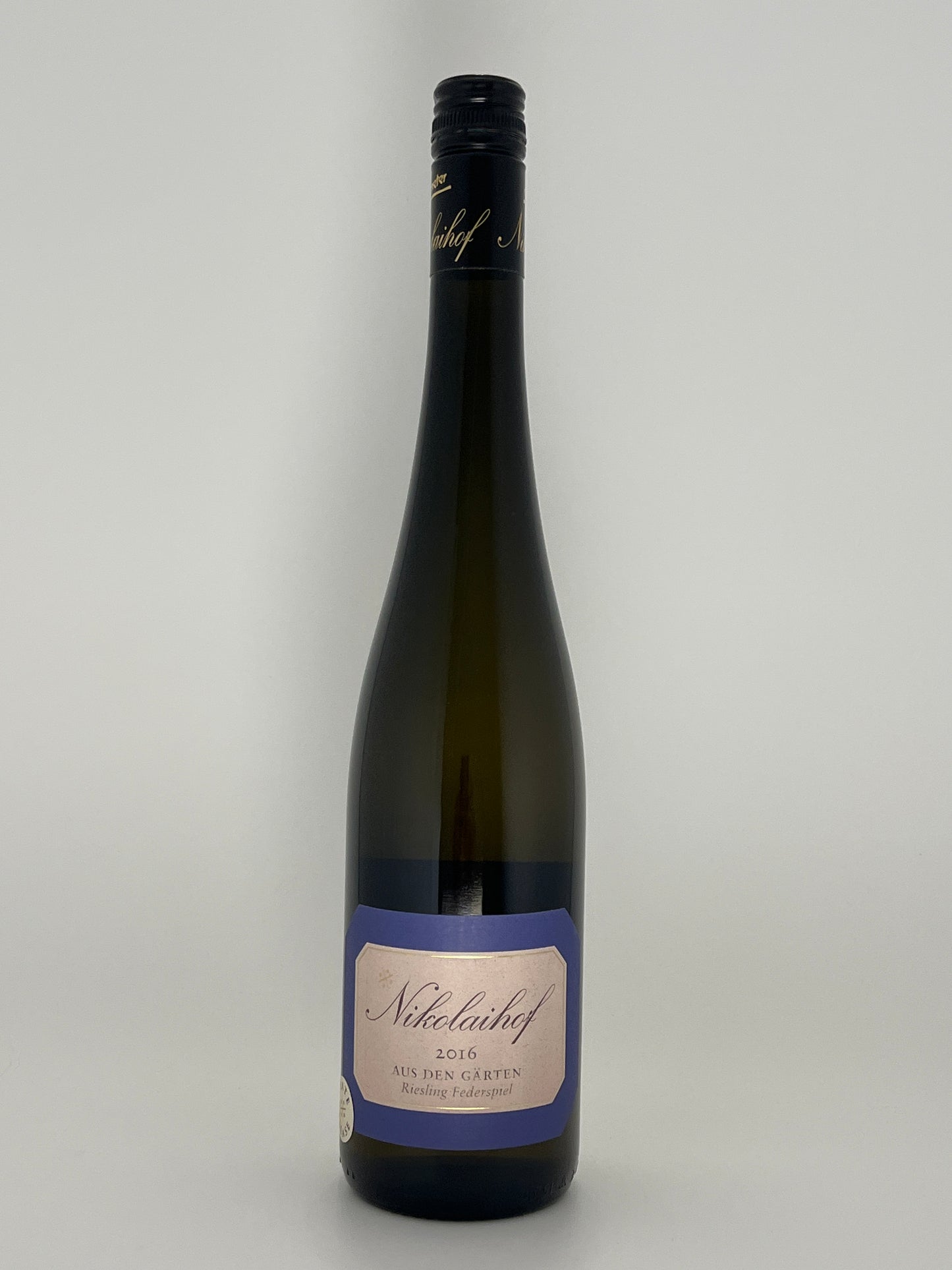 Nikolaihof, Riesling, Federspiel, "Aus den Garten," Wachau, Austria 2016 (Late Release)