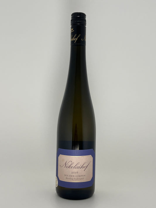Nikolaihof, Riesling, Federspiel, "Aus den Garten," Wachau, Austria 2016 (Late Release)