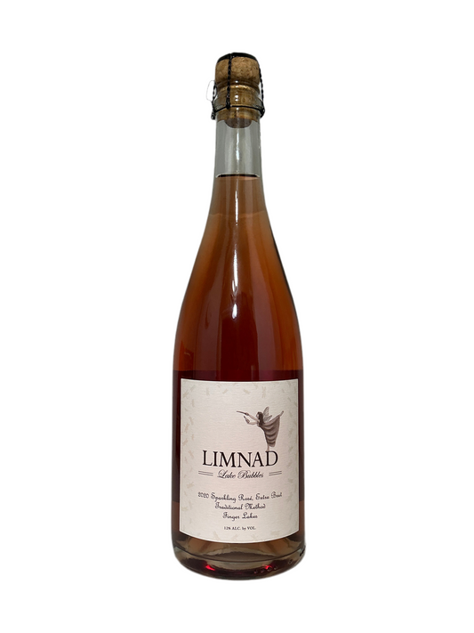 Limnad, Extra Brut- Sparkling Rose, "Lake Bubbles," Finger Lakes 2020