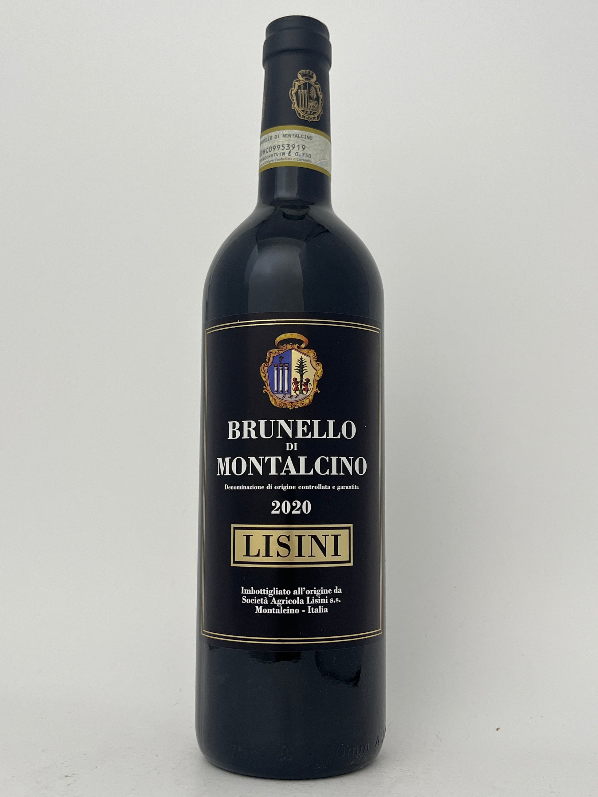 Lisini 2020 Sangiovese Brunello di Montalcino Tuscany Italy  750ml Bottle Front Label