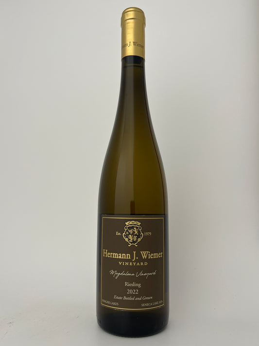 Hermann J. Wiemer, Riesling, "Magdalena Vineyard," Finger Lakes, New York, United States 2022