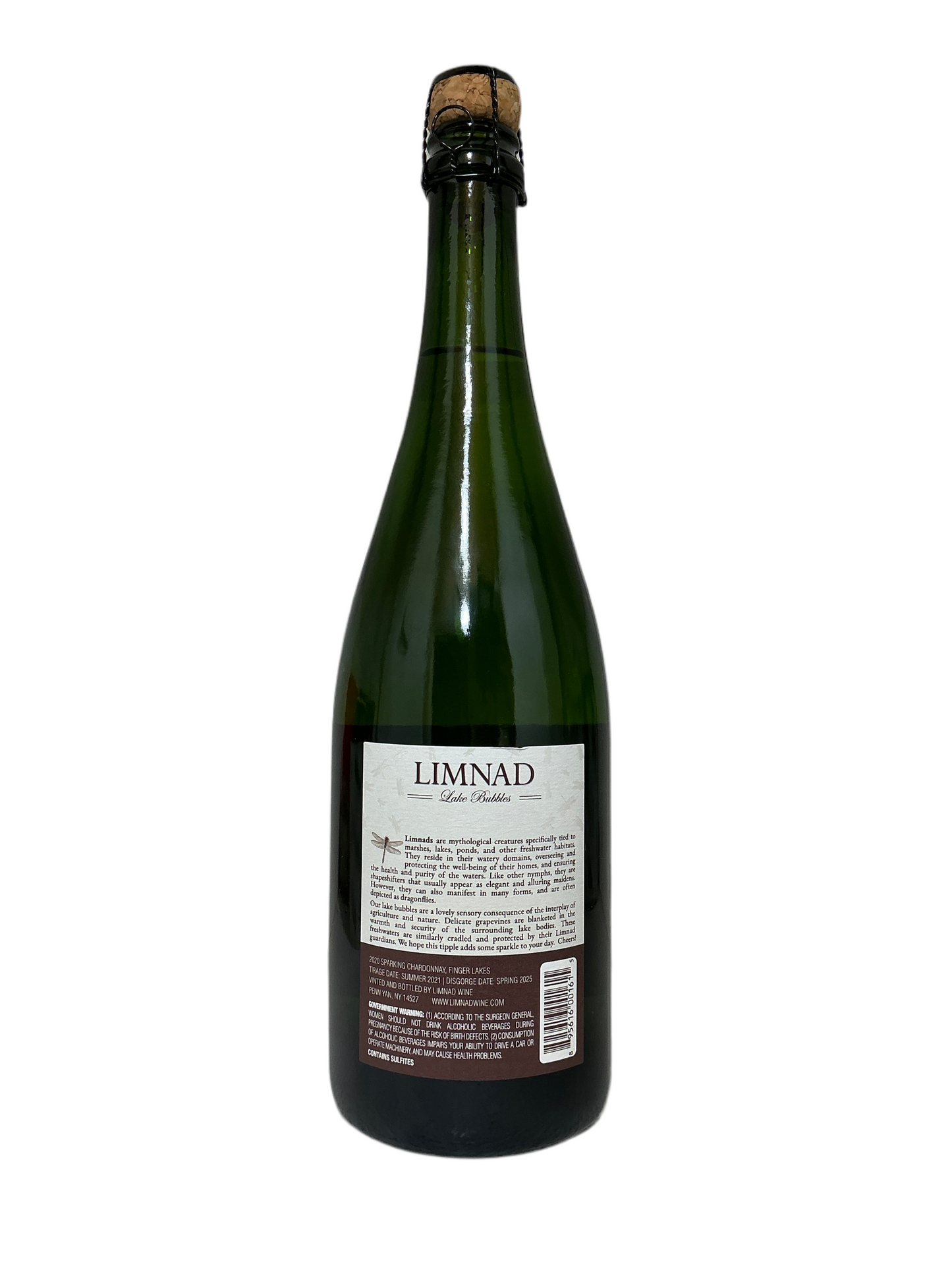 Limnad, Extra Brut, "Lake Bubbles," Finger Lakes 2020