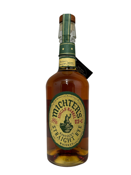 Michters Single Barrel Straight Rye 750ml