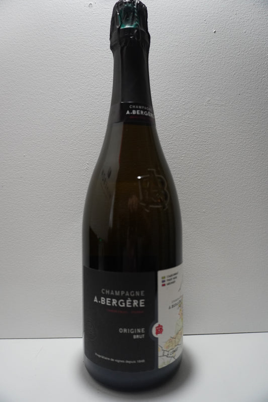 A. Bergere, Brut, "Origine," Champagne, France NV
