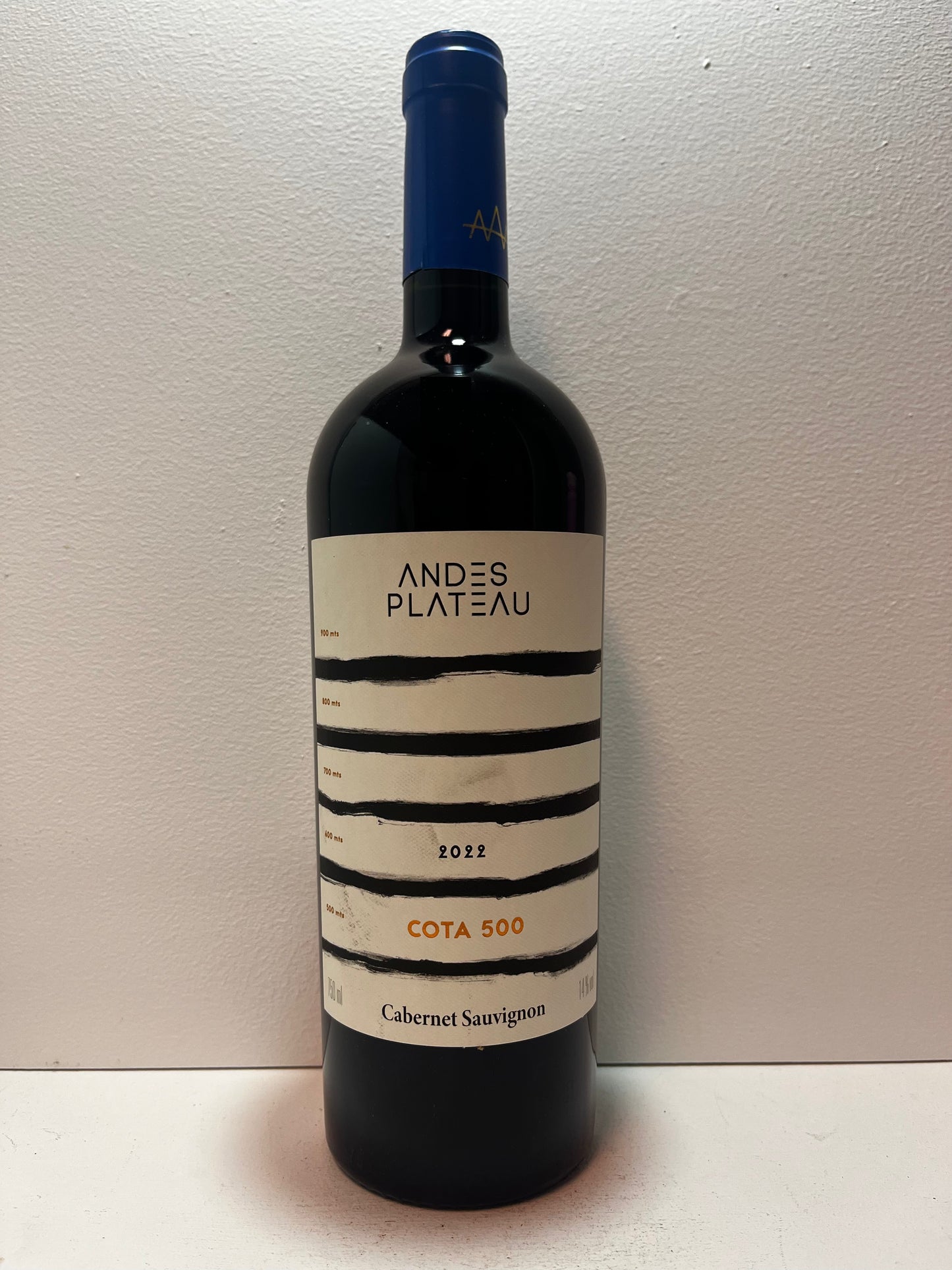 Andes Plateau, Cabernet Sauvignon, "Cota 500," Chile 2023