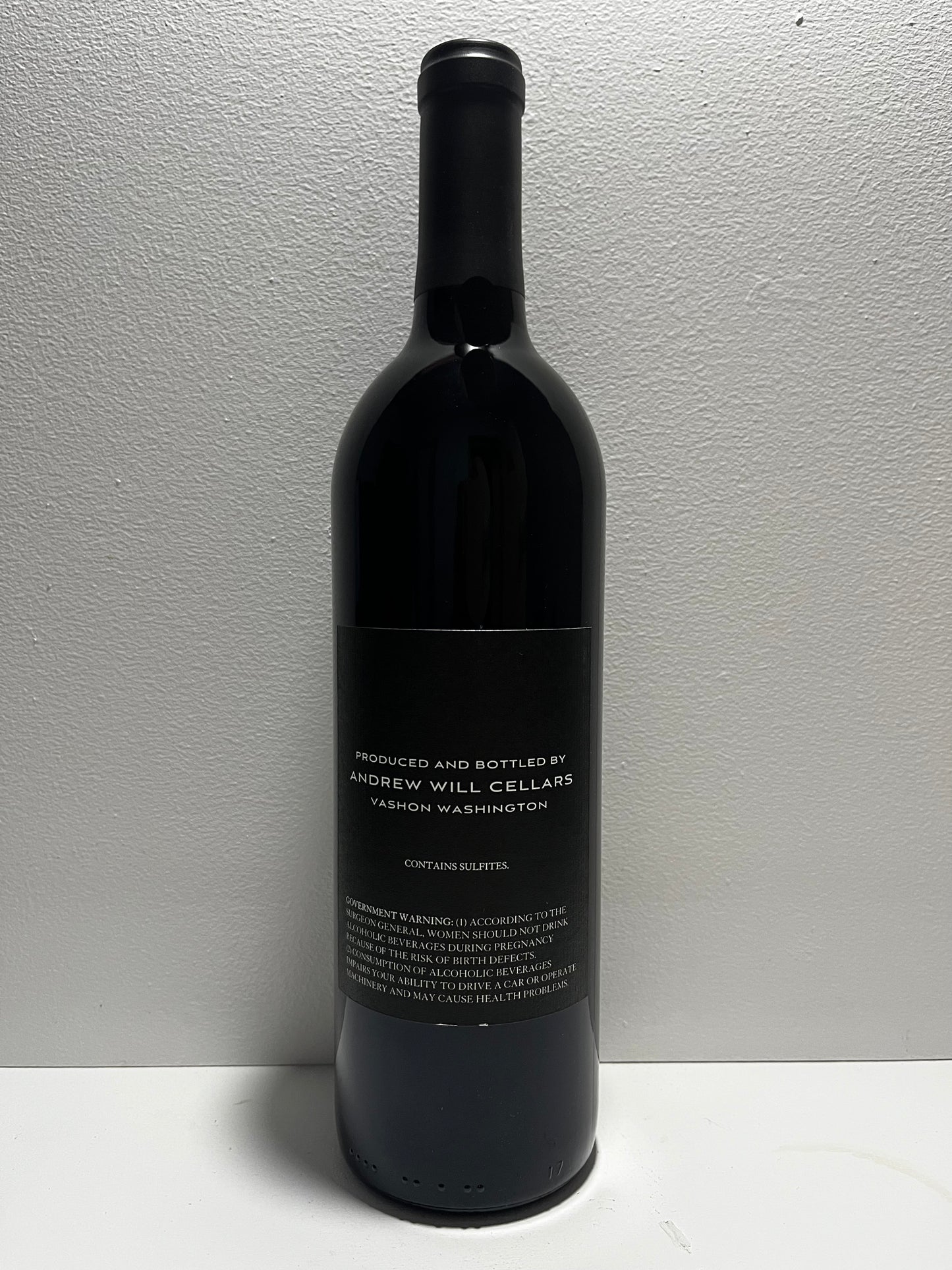 Andrew Will, Cabernet Sauvignon, "Champoux Vineyard," Horse Heaven Hills, Washington, United States, 2018
