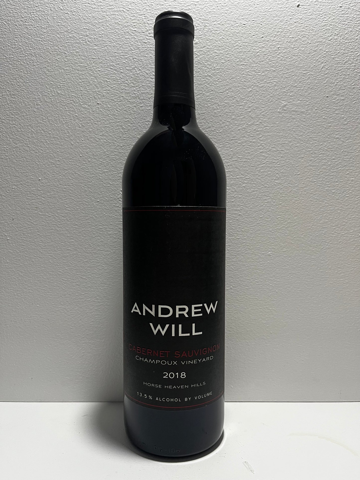 Andrew Will, Cabernet Sauvignon, "Champoux Vineyard," Horse Heaven Hills, Washington, United States, 2018