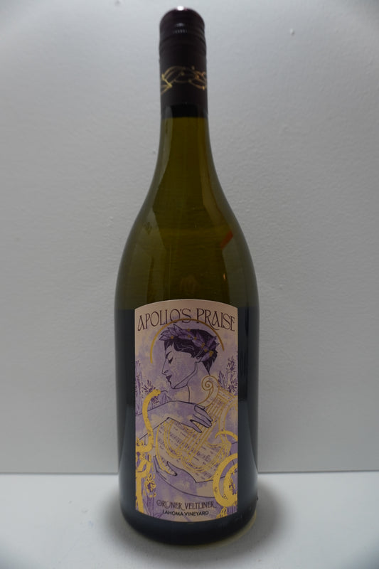 Apollo's Praise, Gruner Veltliner, "Lahoma Vineyard," Seneca Lake, Finger Lakes, New York, United States, 2024