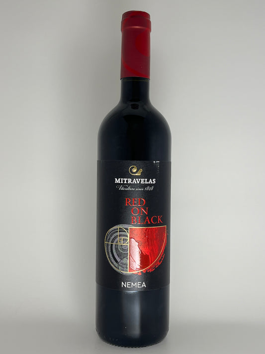 Mitravelas, Agiorgitiko, "Red on Black," Nemea, Greece 2023