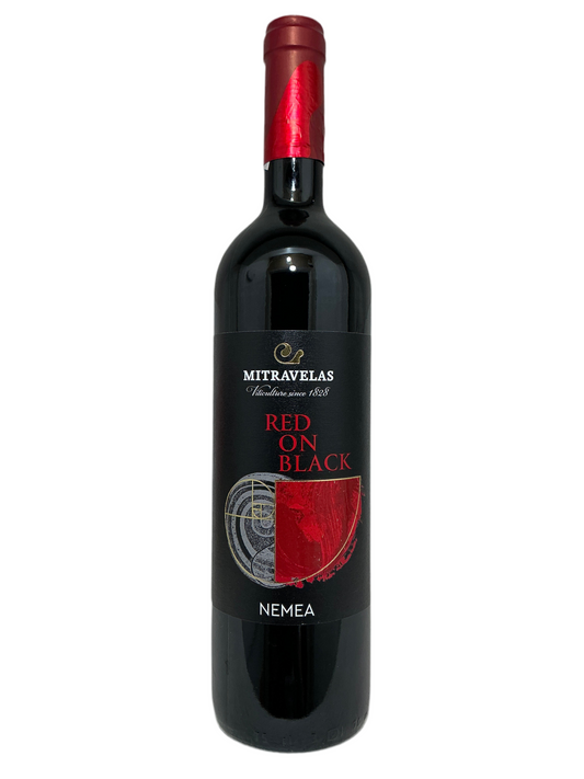 Mitravelas, Agiorgitiko, "Red on Black," Nemea, Greece 2023