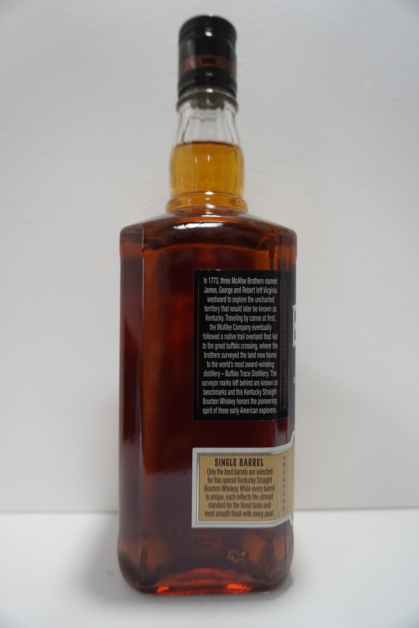 Benchmark Single Barrel Bourbon