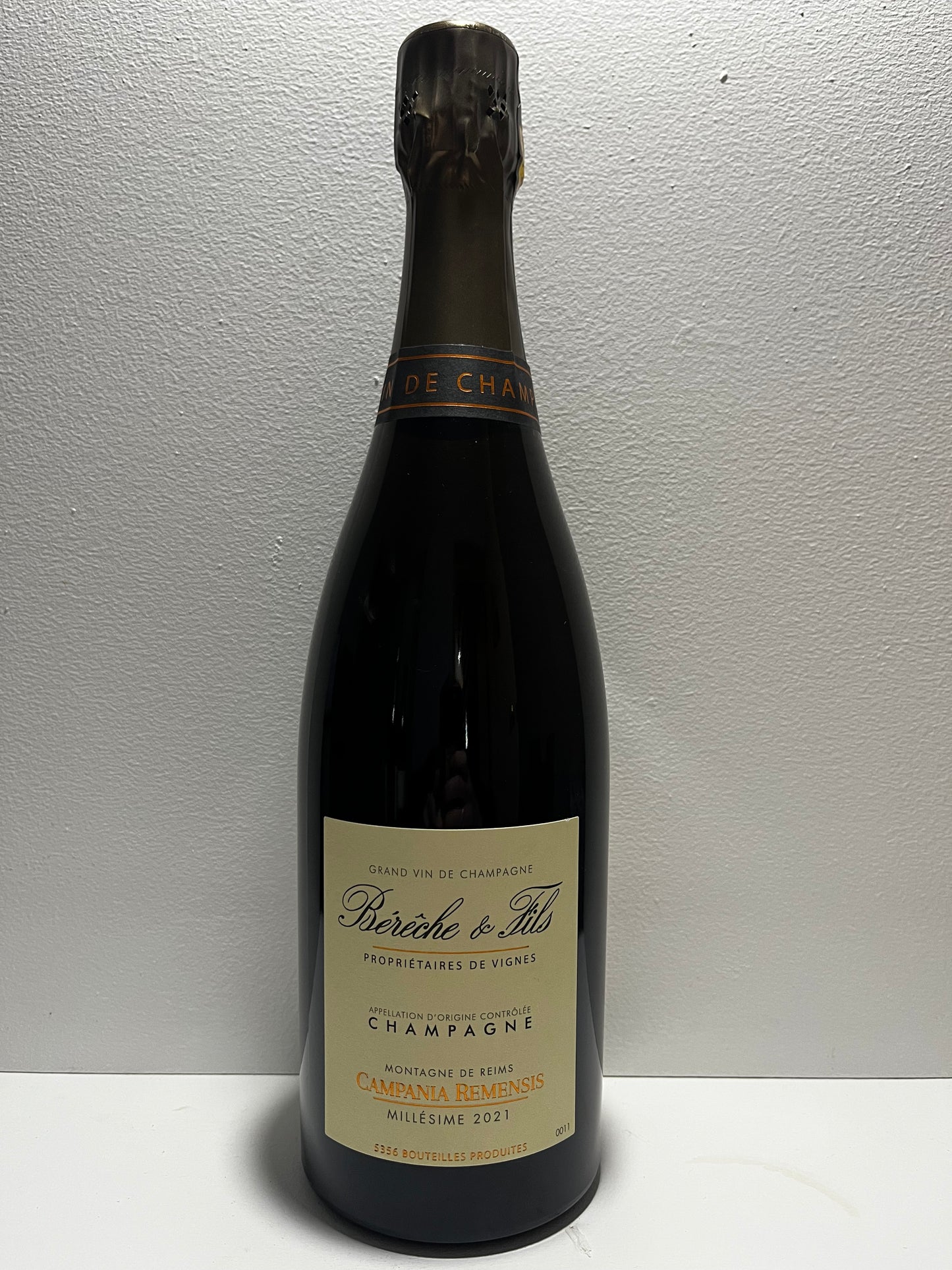 Bereche, Extra Brut, "Campania Remensis," Champagne, France 2021