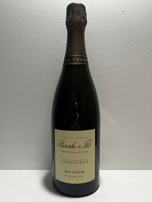 Bereche, Extra Brut, "Rive Gauche," Champagne, France 2021