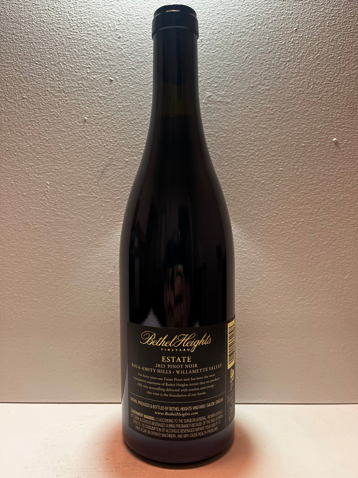 Bethel Heights, Pinot Noir, Eola-Amity Hills, Willamette Valley, Oregon 2023