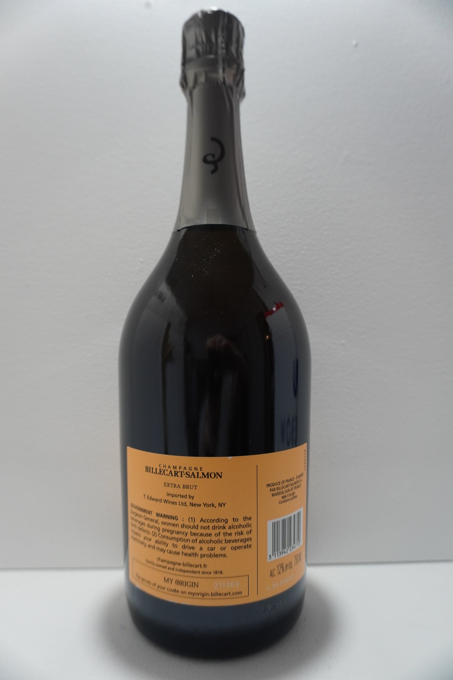 Billecart-Salmon, "Brut Rose," Champagne, France NV